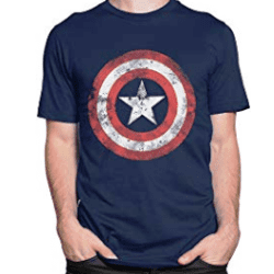 T-SHIRT MAGLIETTA CAPITAN AMERICA