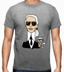 T-SHIRT MAGLIETTA KARL LAGERFELD