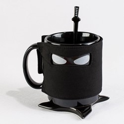 tazza particolare strana curiosa ninja