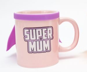 TAZZA SUPER MUM IDEE REGALO ORIGINALI