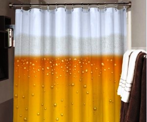 tenda da doccia birra