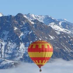 VOLI VOLO VOLARE VIAGGI VIAGGIO VIAGGIARE GIRI TOUR IN MONGOLFIERA AOSTA