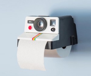 IDEE REGALO ORIGINALI PER LA CASA PORTA CARTA IGIENICA POLAROID