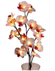 lampada originale orchidea luminosa