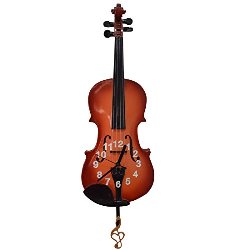 idee regalo originali orologio da parete violino