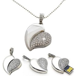 idee regalo originali collana con pendete con chiavetta usb integrata