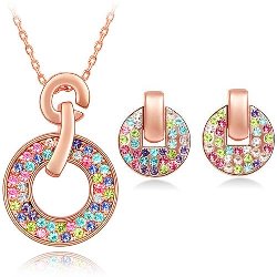 idee regalo originali per donna parure multicolor