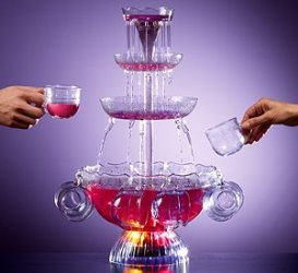 idee regalo originali fontana di cocktail 
