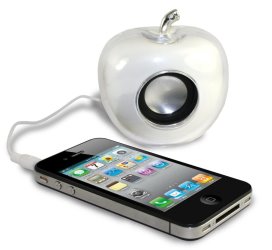 idee regalo originali gadget speaker portatile a forma di mela