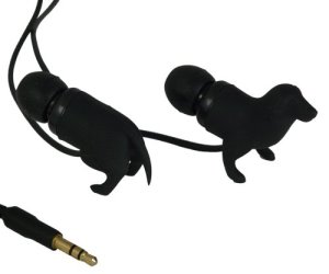 idee regalo originali auricolari a forma di cane bassotto