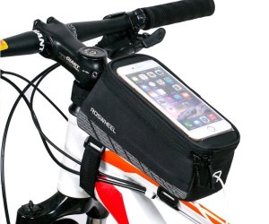 idee regalo originali gadgets custodia smartphone per bici