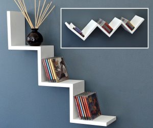 idee regalo originali mensola zig zag