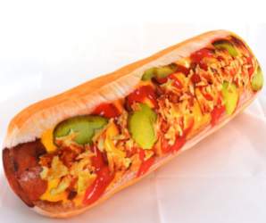 IDEE REGALO ORIGINALI PER LA CASA CUSCINO HOT DOG