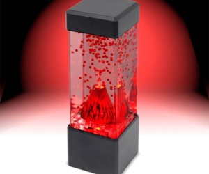 idee regalo originali lampada mini vulcano