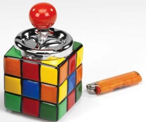 idee regalo originali per la casa posacenere cubo di rubik