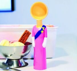 idee regalo originali cucchiaio per gelato queen