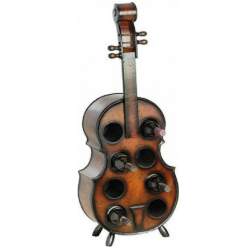 idee regalo originali per la cucina scaffale porta bottiglie violoncello