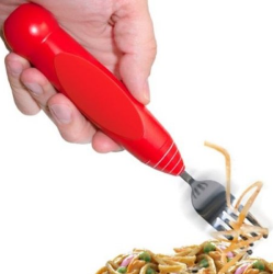 IDEE REGALO ORIGINALI PER LA CUCINA FORCHETTA GIREVOLE A BATTERIA