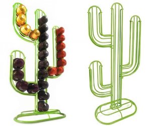 idee regalo originali regali per la cucina porta capsule cactus