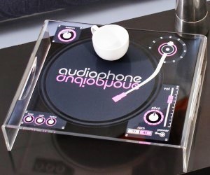 vassoi originali simpatici divertenti disk jockey
