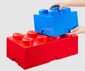 contenitori a forma di lego