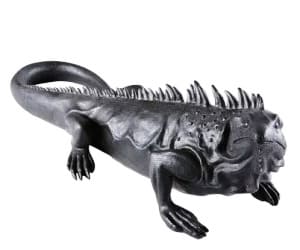 STATUA DA GIARDINO IGUANA